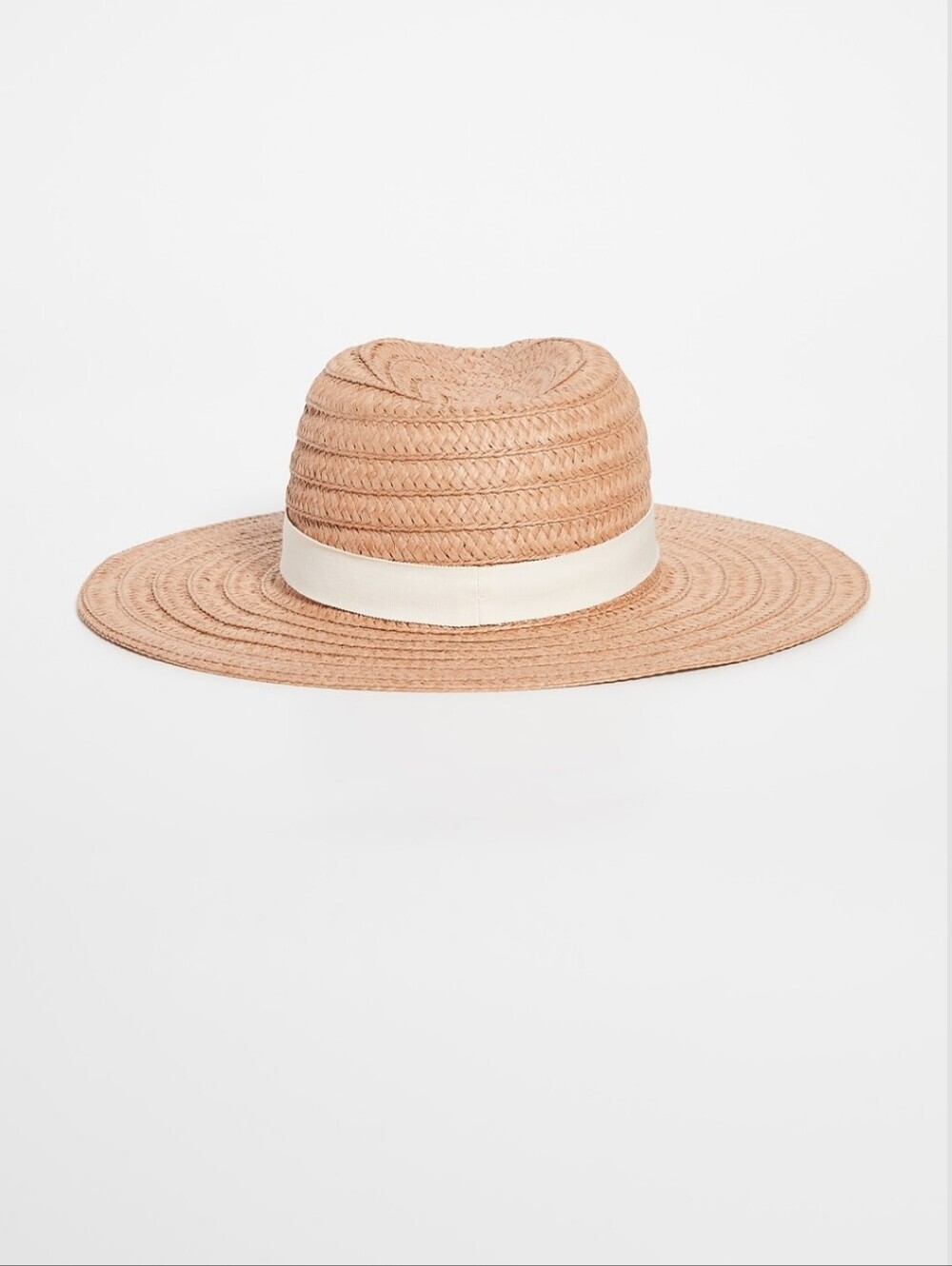 New Madewell Packable Braided UPF 50+ Warm Nutmeg Straw Hat Size S/M NWT